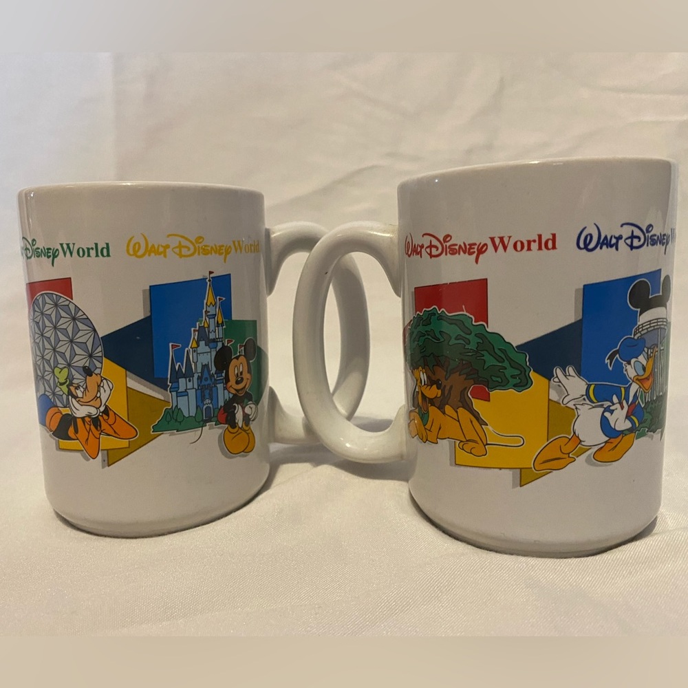 VINTAGE Disney Grandma & Grandpa Mugs